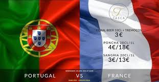 Rescheduled tournament gets underway in 2021 in rome on june 11 and runs through to sunday july 11; Euro 2021 Portugal Vs France Tasca Portuguesa Tallinn Ha June 23 2021