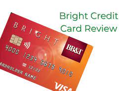 bright credit card review build