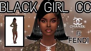 black cc for the sims 4 cc links