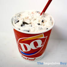 dairy queen candy cane chill blizzard