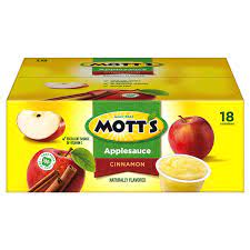 mott s cinnamon applesauce 4 oz cups