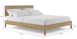 caledonia rattan queen size bed frame