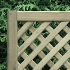 Diamond Decorative Lattice Fence Panels
