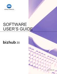 Scanner driver for reading image data from bizhub and scanning the data into application software supporting twain. Konica Minolta Bizhub 20 User Manual 227 Pages