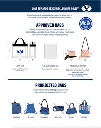 New Clear Bag Policy For Lavell Edwards Stadium The Daily