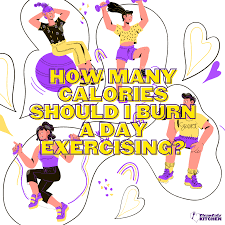 how many calories should i burn a day