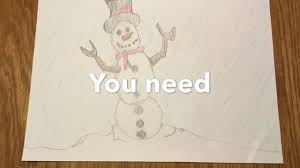Drawing a snowman isn't too difficult.just using a few simple shapes, you will be able to draw one i know drawing a snowman may seem like a no brainer, but sometimes it can get hard creating a new. How To Draw A Snowman Easy Looks Hard Youtube