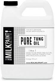 real milk paint pure tung oil for