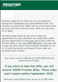 Up to $1,000 limit on purchases + fast approval! Frontier Airlines Offering Miles For Flight Credit Doctor Of Credit