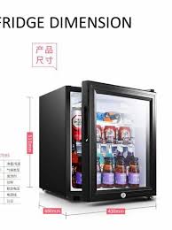 Skg Db3506 1 Door Mini Bar Fridge Glass