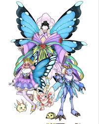 Gev'S on X: Most fairy digimon are related to plant digimon, so I decided  to create an evolutionary line of insects that end in fairies. For some  reason I always associated fairies