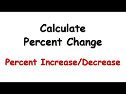 1 2 3 Calculate Percent Increase