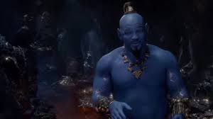 see will smith as the blue genie in