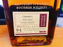 We Just Received Our 3rd Barrel Pick Of Elijahcraig At Our