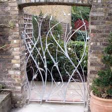 A Blacksmith S Blog Sculptural Garden Gate