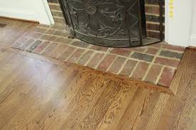 Fireplace Hearth On Wooden Floor