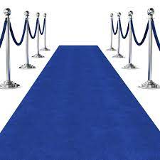 standard blue event carpet runner