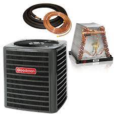 Department of energy (doe) sets energy efficiency standards for air conditioners, heat pumps, and other hvac (heating, ventilation, and air conditioning) equipment. 3 Ton 13 Seer Goodman Air Conditioner With Adp Mobile Home Coil Hvacdirect Com