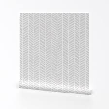Gray Herringbone Wallpaper Herringbone