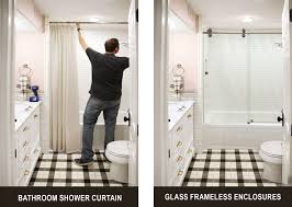 Shower Door Vs Shower Curtain Which