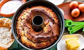 What is the capacity of a 9-inch Bundt pan?