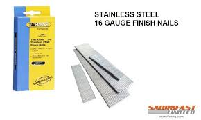 stainless steel 16 gauge finish nails