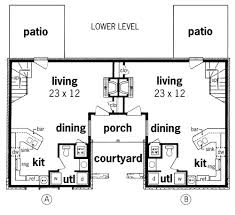 Multi Family Plan 65715 With 2304 Sq