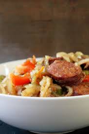 smothered cabbage with smoked sausage