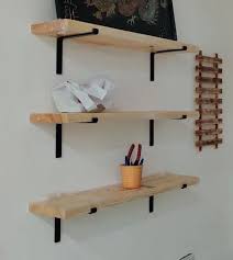 Oak Fab Wooden Floating Wall Shelf 1