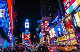 times square new york city in the