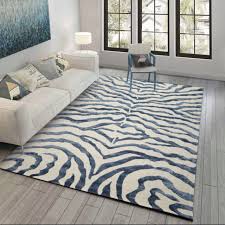 wool zebra rug ebay
