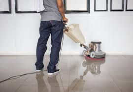 polishing marble floors