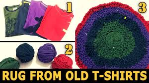 crochet rag rug tutorial