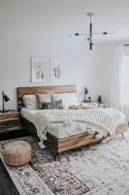 A modern bedroom does not have to be stark and cold. Modern Boho Bedroom Home Style Simple Bedroom Decor Simple Bedroom Neutral Bedroom Design