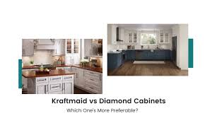 kraftmaid vs diamond cabinets which
