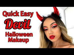 devil halloween makeup tutorial