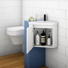 400mm White Small Bathroom Vanity Units