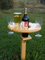 Outdoor Wine Glass Holder We Now Have A