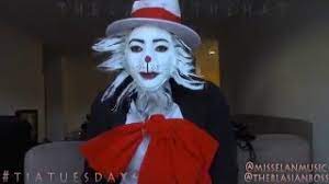 the cat in the hat makeup you