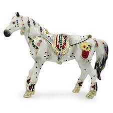 bestpysanky jeweled horse trinket box
