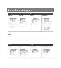 annual marketing plan template 11