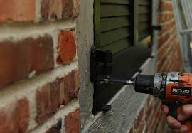 how to install exterior shutters with