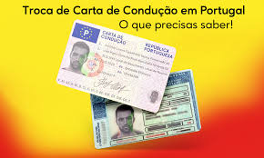 troca de carta de condução em portugal