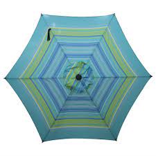 Push On Tilt Outdoor Patio Umbrella