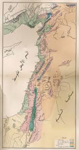 خريطة بلاد الشام القديمة