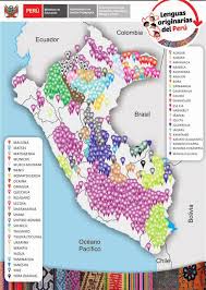 Resultado de imagen para mapa seÃ±alando lugares donde se hablan diferentes lenguas