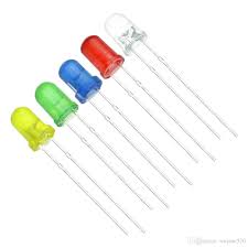 2019 5mm Round Led Diode Light Bulb Super Bright Emitting Diodes Lamp Green Yellow Blue White Red Electronic Assorted Diy Kit From Wujane520 10 98