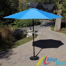 Garden Patio Umbrella Canopy Size