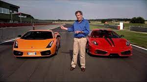 In august 2011, evo uk conducted a direct head to head comparison of lexus lfa and ferrari 599 gto, which mainly consisted of driving in the mountains of scottish highlands. Lamborghini Gallardo Vs Ferrari F430 Jeremy Clarkson Show Video Dailymotion