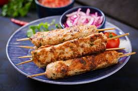 grilled turkey lula kebabs slender